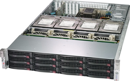 Серверный корпус SuperMicro SuperChassis CSE-829HAC12-R1K62LPB