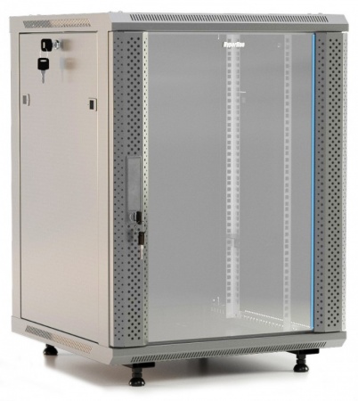 Шкаф настенный Hyperline 19* TWB-FC-1566-GP-RAL7035