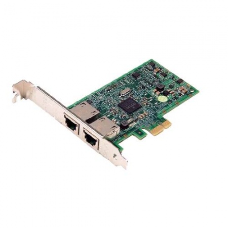 Сетевая карта Dell Broadcom 5720 1 Гб/с RJ-45 2-port, Low profile, 540-11136