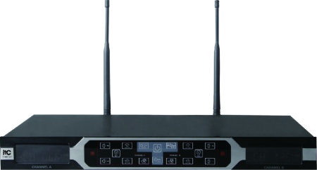 Беспроводной UHF-микрофон с сенсорным FM-экраном ITC T-521UP