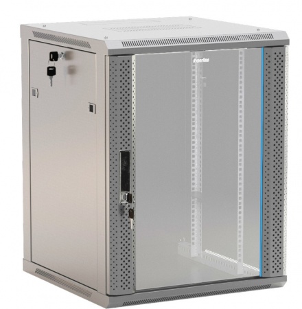 Шкаф настенный Hyperline 19* TWB-FC-1866-GP-RAL7035