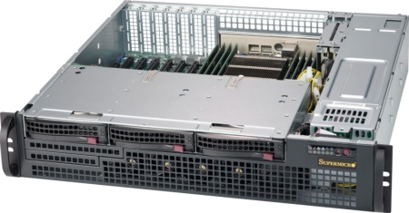 Серверный корпус SuperMicro SuperChassis CSE-825MBTQC-R802LPB