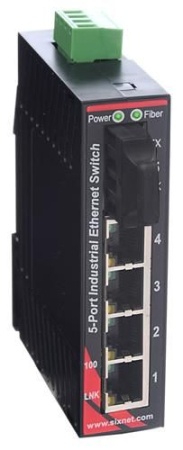 Red Lion SL-5ES-3SCL, Промышленный неуправляемый коммутатор Ethernet