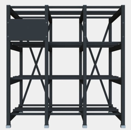 Стеллаж 4 полочный Systeme Electric R4N2R139314AT
