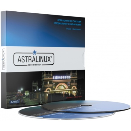 Astra Linux Special Edition - Смоленск, BOX (ФСБ), без огр. срока, ТП "Стандарт" 24 мес.