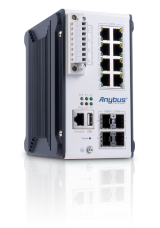 Anybus AWB5011-B, Industrial Managed Layer 3 Ethernet Switch