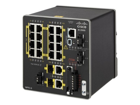Cisco IE-2000-16PTC-G-E, Промышленный коммутатор PoE