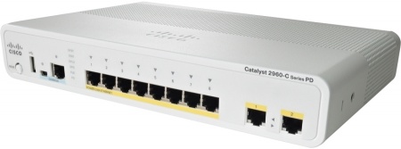 Коммутатор Cisco Catalyst WS-C2960CX-8PC-L