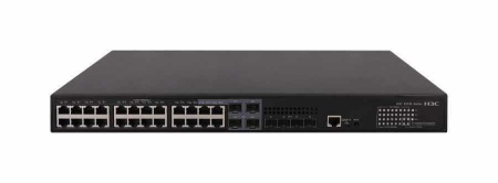 Коммутатор: LS-5130S-28S-HPWR-EI-GL Коммутатор Ethernet уровня 2 H3C S5130S-28S-HPWR-EI с 24 портами 10/100/1000BASE-T с поддержкой PoE+ , 4 совм. портами SFP 100/1000BASE-X и 4 портами SFP+ 1G/10G BASE-X, (блок питания перем./пост. тока)