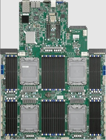 Серверная материнская плата SuperMicro X12QCH+