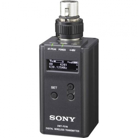 Цифровой подключаемый передатчик для радиомикрофона Sony DWT-P01N