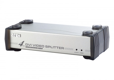 Разветвитель DVI и Аудио 4-портовый  VS164