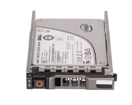 Твердотельный диск Dell 400-AMOS 3.2 TB. 12G 2.5 MLC SAS Mixed Use в комплекте с салазками G176J