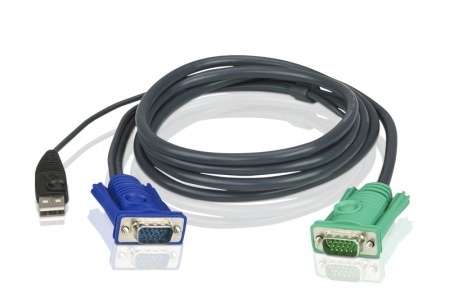 Кабель ATEN USB, VGA, SPHD 2L-5201U 1,2м