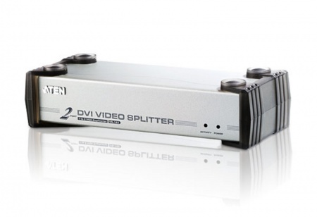 Разветвитель DVI и Аудио 2-портовый  VS162