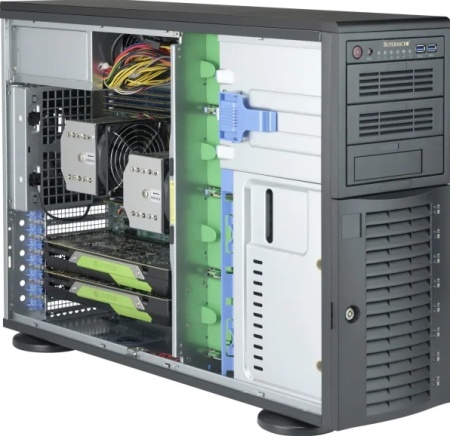 Серверный корпус SuperMicro SuperChassis CSE-743AC-1K26B-SQ