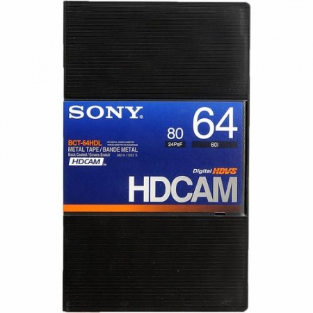 Магнитная лента для хранения данных в формате HDCAM Sony BCT-64HDL