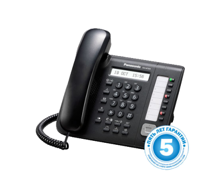 Системный цифровой телефон Panasonic KX-DT521