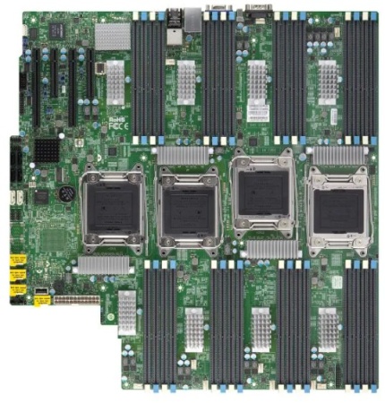 Серверная материнская плата SuperMicro X10QBL