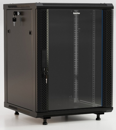 Шкаф настенный Hyperline 19* TWB-FC-2245-GP-RAL9004