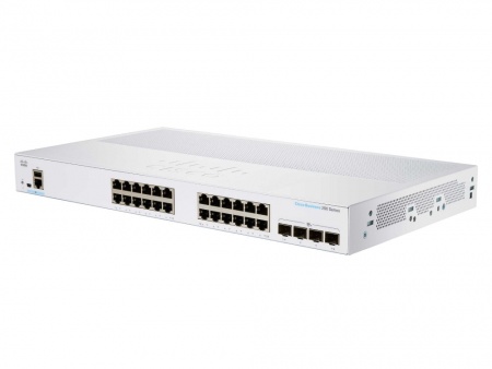 Коммутатор Cisco Business CBS250-24P-4X-EU