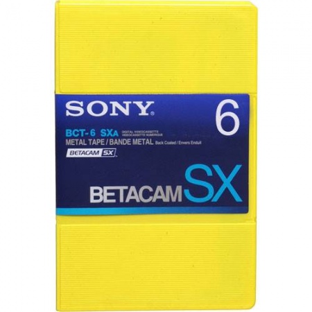 Магнитная лента для хранения данных в формате Betacam SX Sony BCT-6SXA