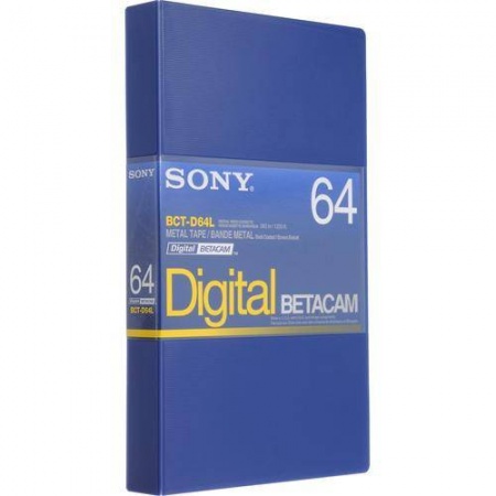 Магнитная лента для хранения данных в формате Digital Betacam Sony BCT-D64L