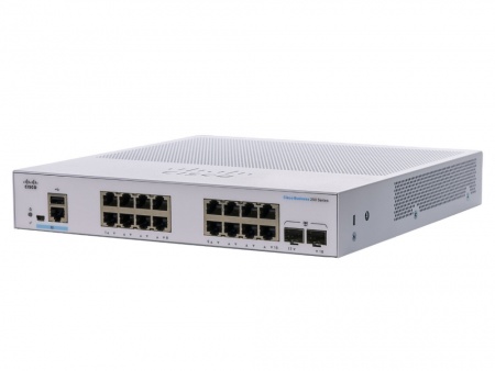 Коммутатор Cisco Business CBS250-16T-2G-EU