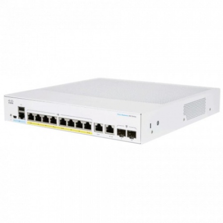 Коммутатор Cisco Business CBS250-8FP-E-2G-EU