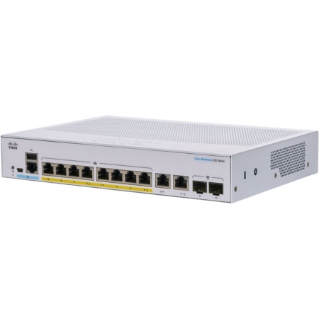 Коммутатор Cisco Business CBS250-8PP-D-EU