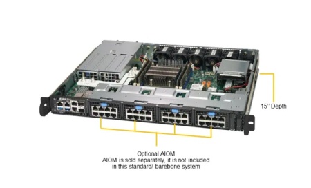 Сервер SuperMicro SuperServer SYS-1019D-14C-FRN5TP