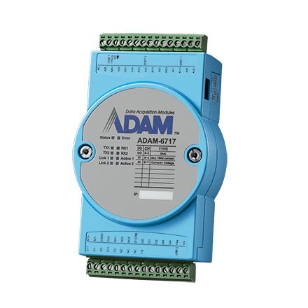Advantech ADAM-6717-A, Модуль ввода-вывода IoT