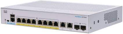Коммутатор Cisco Business CBS250-8T-E-2G-EU