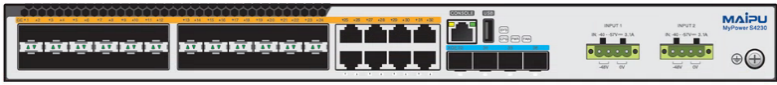 Коммутатор Maipu S4230-36GTXF-DC48