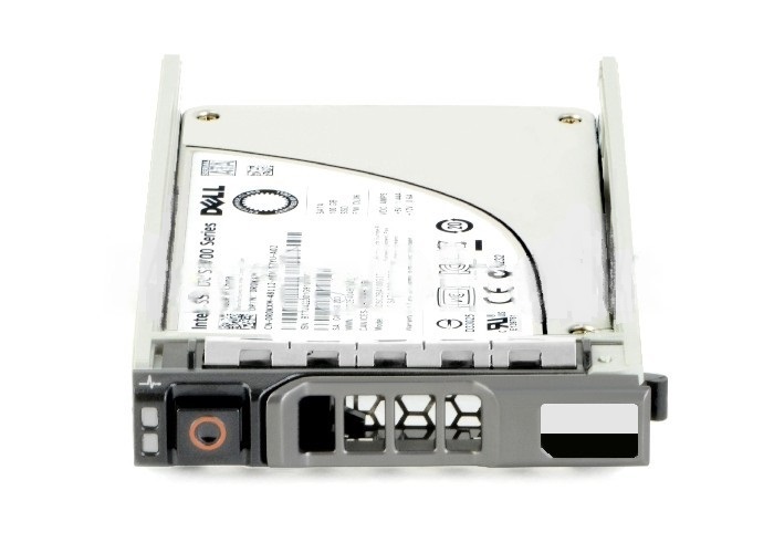 Твердотельный диск Dell 400-ATDH 1.92 TB. 6G Read Intensive 2.5 TLC SATA в комплекте с салазками G176J
