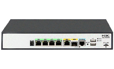 Маршрутизатор: H3C RT-MSR810 6-портовый маршрутизатор Gigabit Ethernet корпоративного класса H3C MSR810