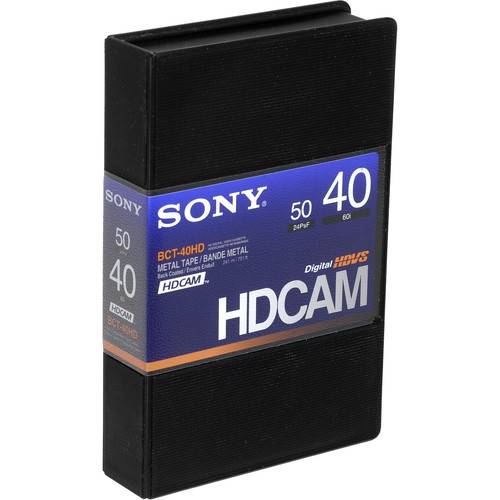 Магнитная лента для хранения данных в формате HDCAM Sony BCT-40HD